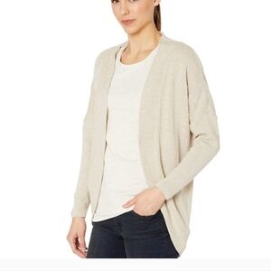 Toad & Co Hemply Cardigan Sweater in Beige